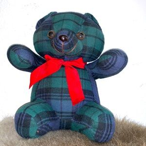 milaca flannel teddy bear